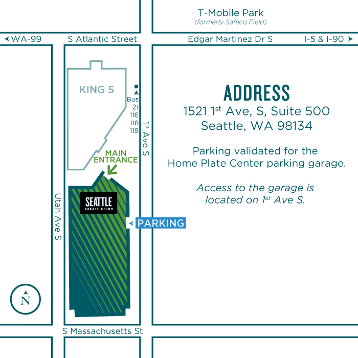 Map of the Fortis Edge Capital Headquarters.