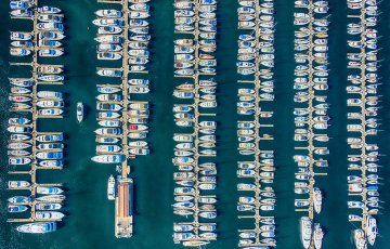 boats docked in the puget sound